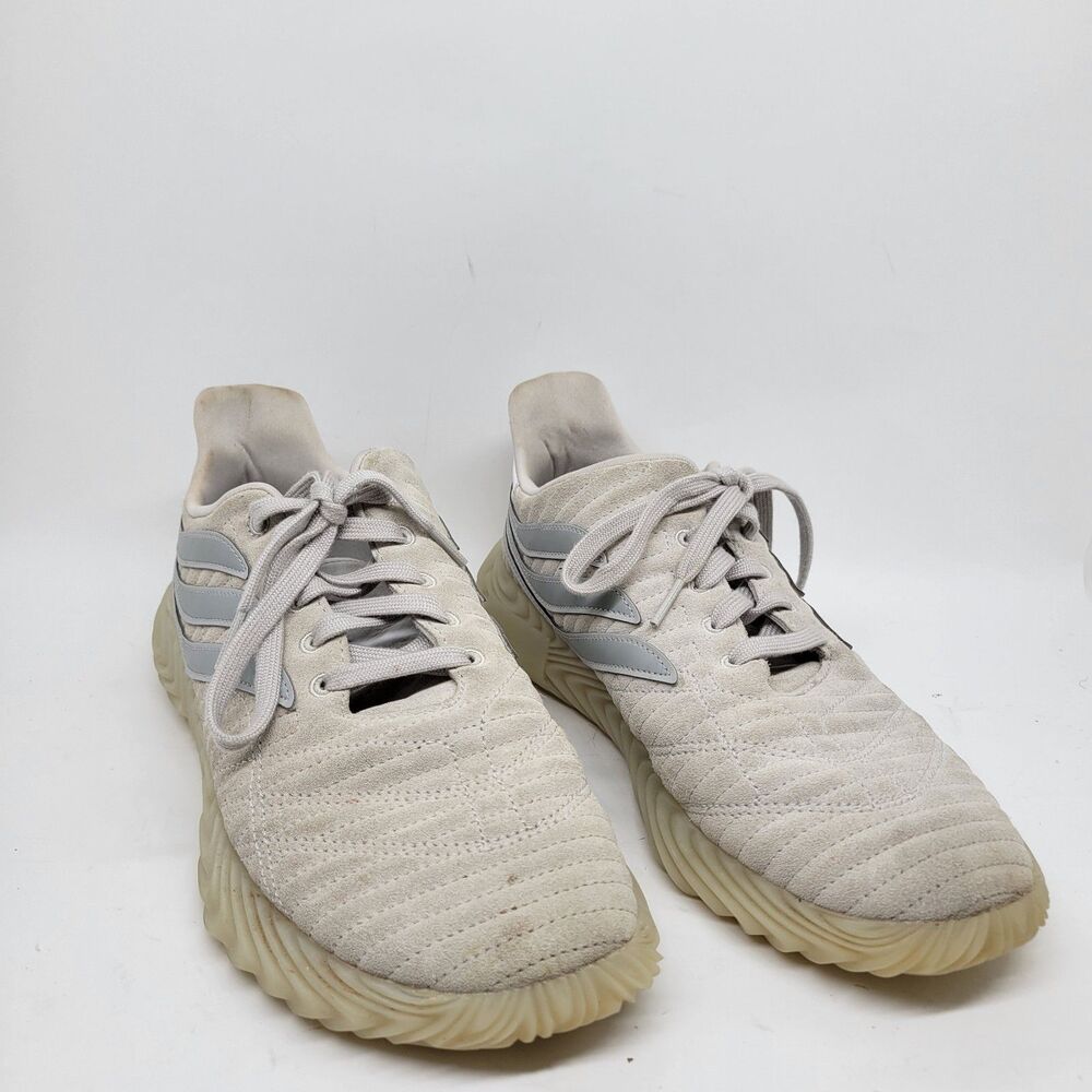 Adidas "SOBAKOV" BD7565 Mens Gray Sneakers Trainers Size US 10.5 EUR 44 2/3